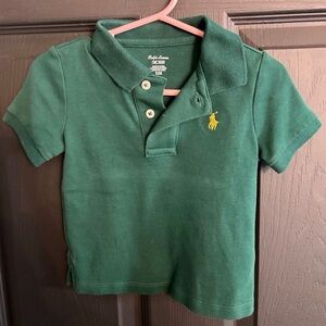 Ralph Lauren Kids Polo Shirt in Forest Green